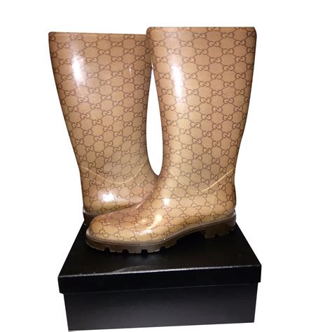 bottes de pluie gucci